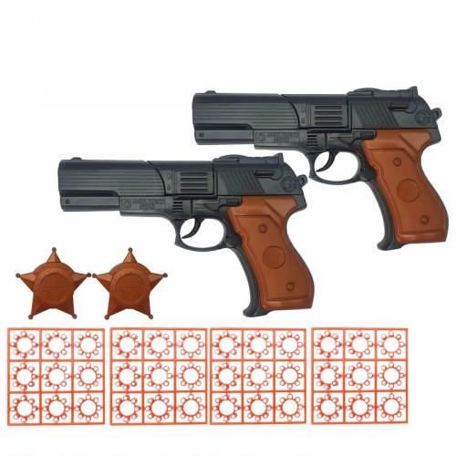 تفنگ بازی گلدن گان مدل PA21 مجموعه 8 عددی