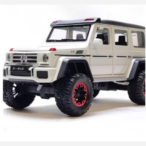 ماکت فلزی بنز جی کلاس باراباس سفید