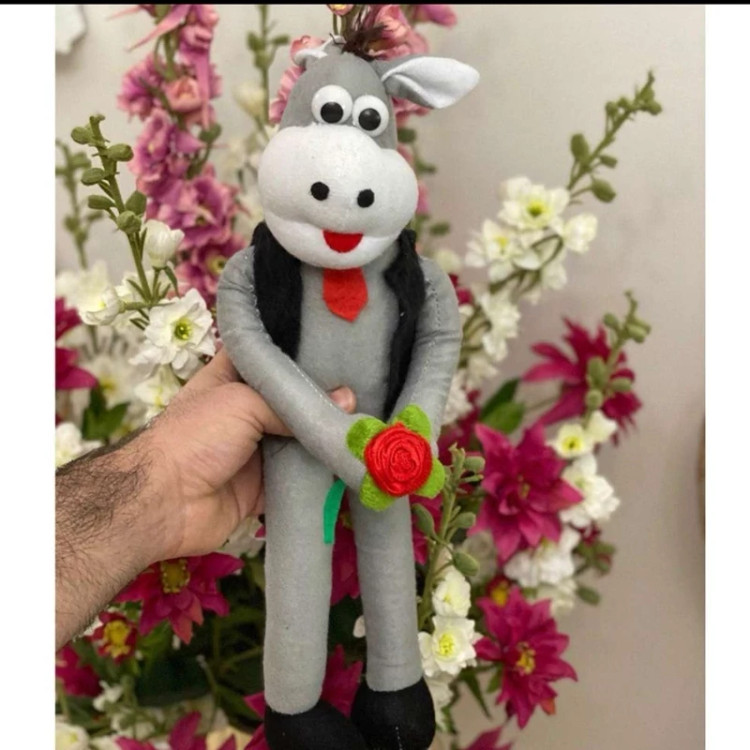 عروسک طرح الاغ عاشق ارتفاع 40 سانتیمتری