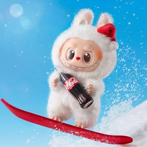 عروسک لبوبو مدل کوکاکولا مناسب خردسال و کودک