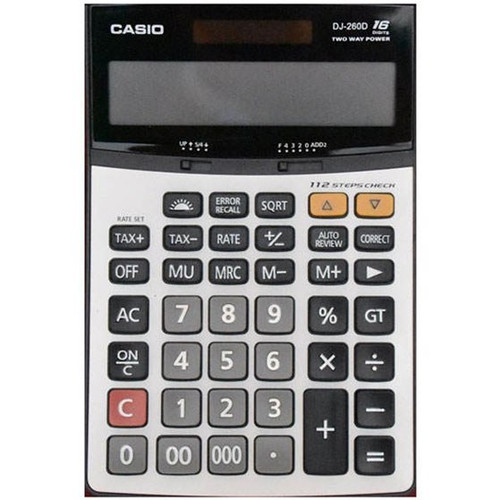ماشین حساب کاسیو مدل DJ260D