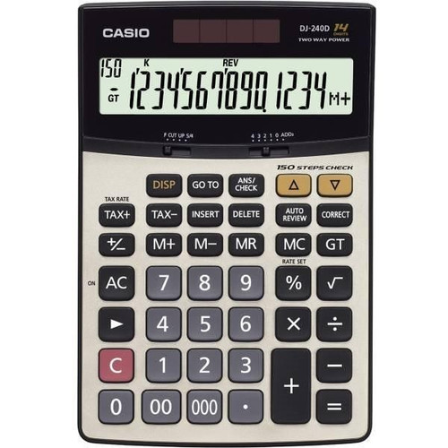 ماشین حساب رومیزی طرح کاسیو مدل DJ-240D غیر اصل